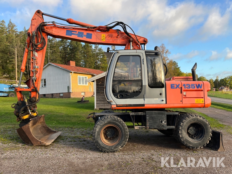 Grävmaskin Fiat-Hitachi EX 135W