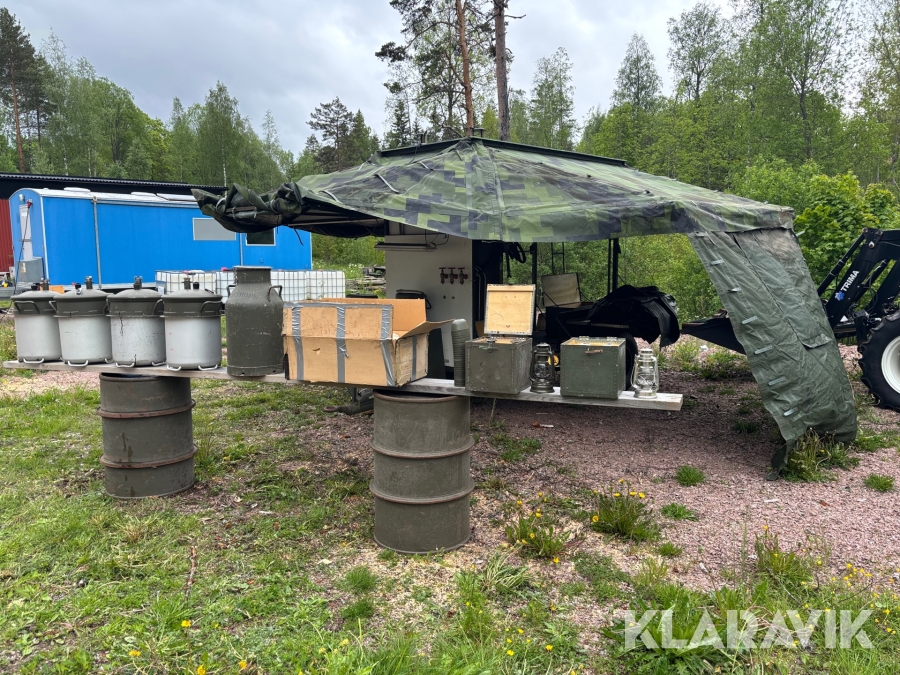 Kokvagn 112 komplett med mycket utrustning