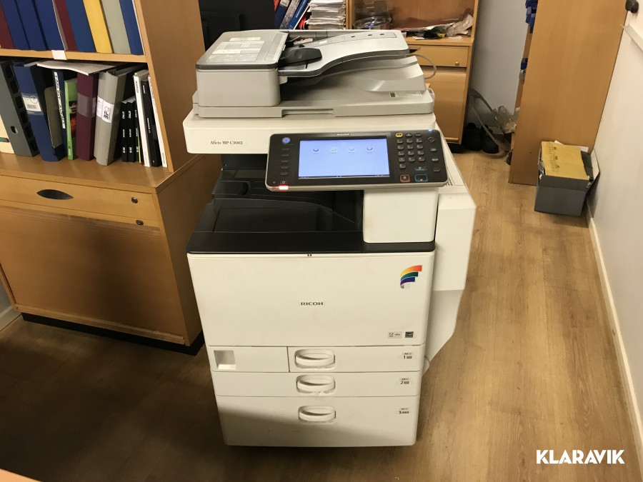 Multifunktionsskrivare Ricoh Aficio MP C3002 