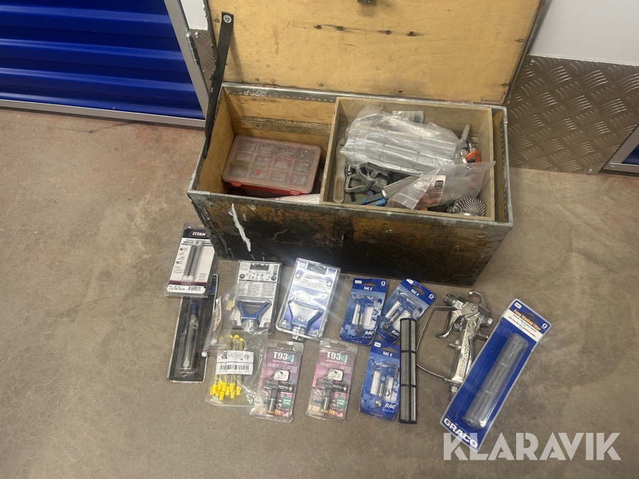 Tillbehör till graco färgspruta