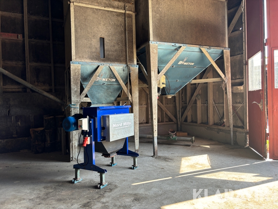 Spannmålskross Nord Mills Med foderficka