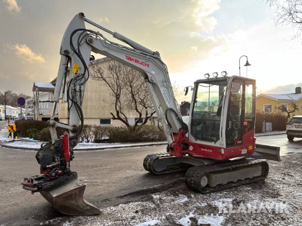 Grävmaskin Takeuchi TB260