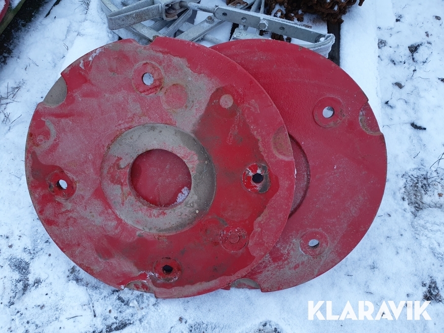 Hjulvikter Volvo BM 2 st