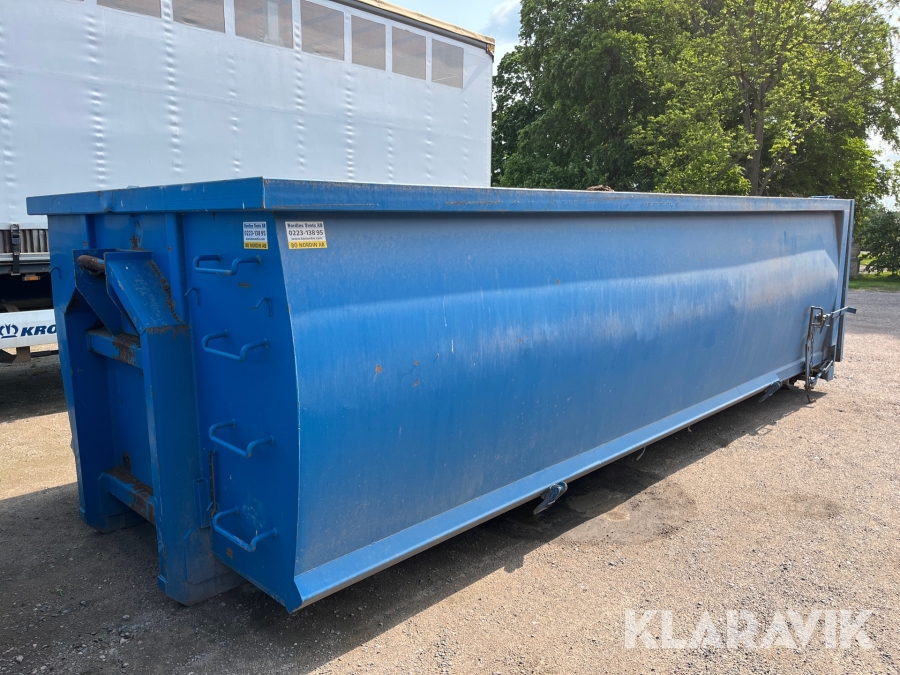 Lastväxlarcontainer Schaktflak Nordins Svets