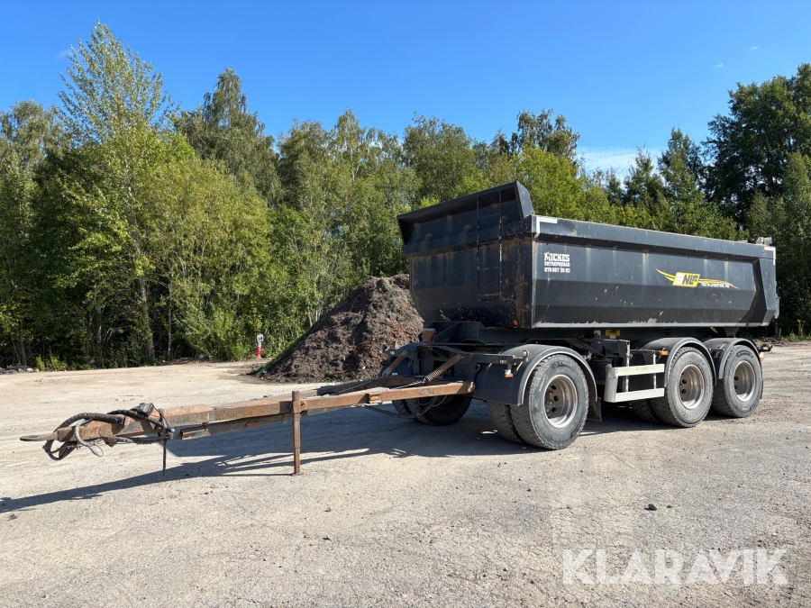 Tippvagn Treovagn Nor-slep SL28T ca 15 m3