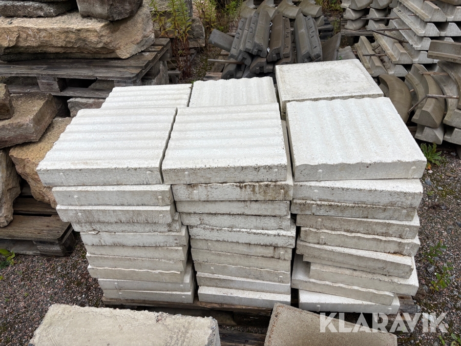 Blindplattor 35 x 35 cm 2 st pall