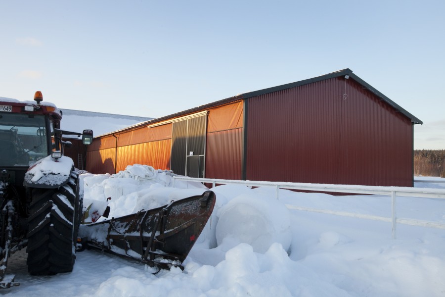 Stålhall / Utan plåt