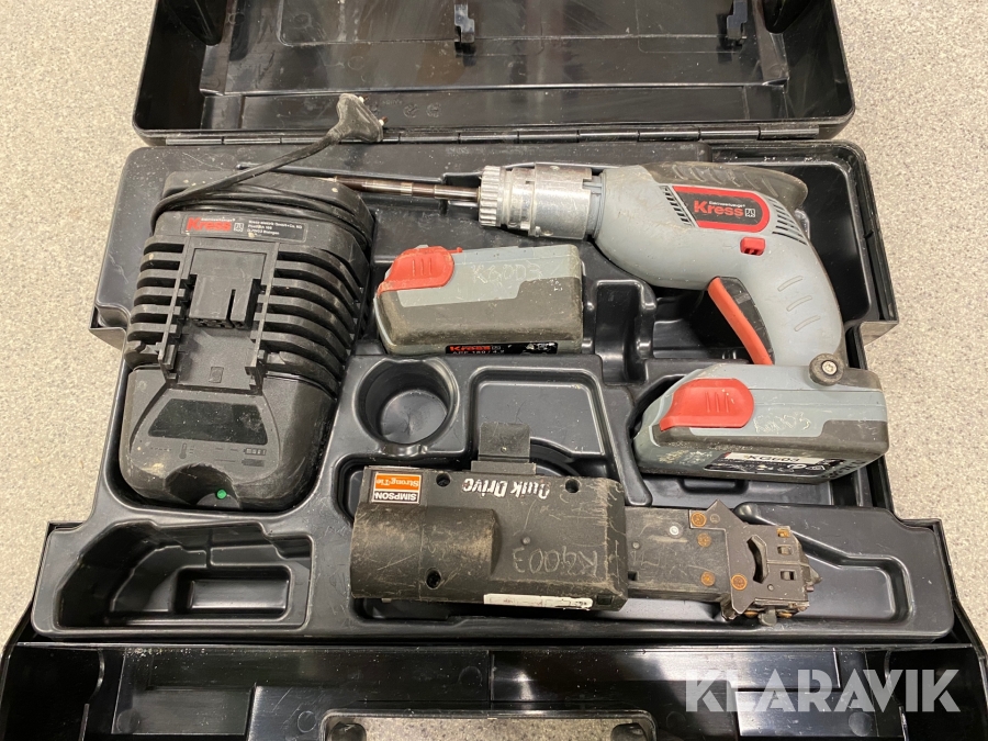 Skruvautomat för ankarskruv Kress 180 ATBS 2,1