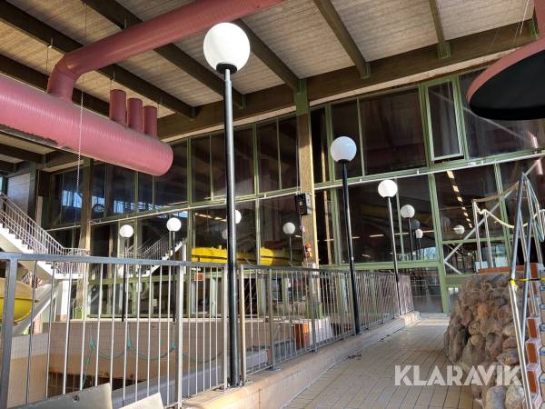 Belysningsstolpar 3st