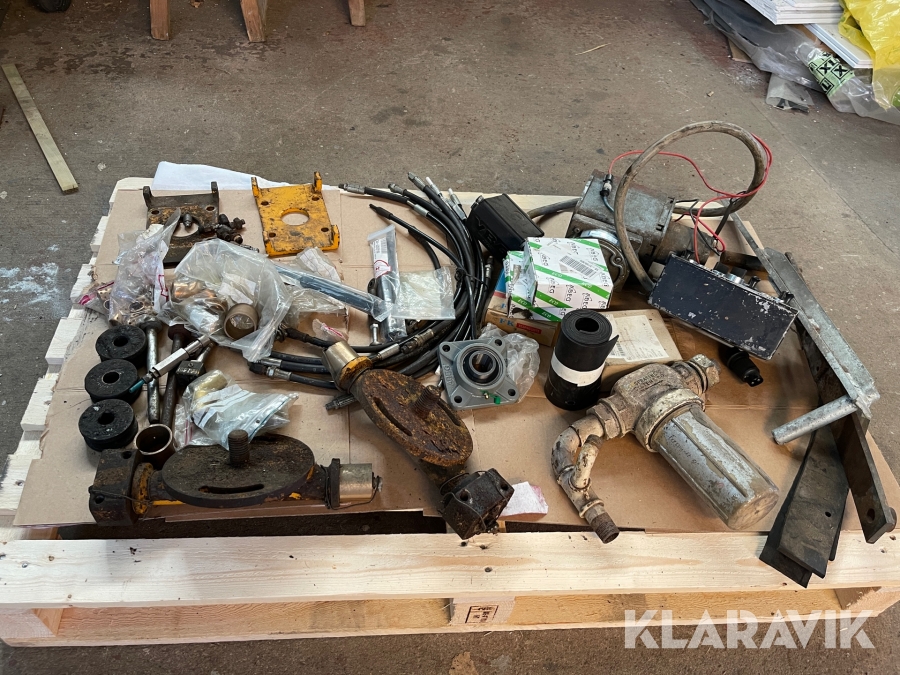 Delar till sopmaskin Broddway 1900