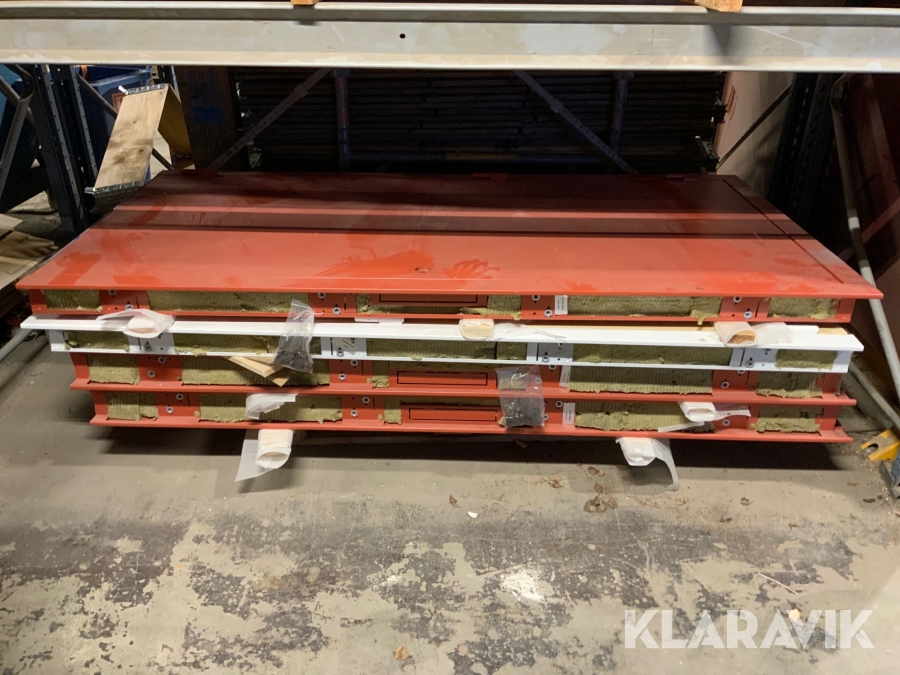 Ytterdörrar Swedoor i plåt 4 st