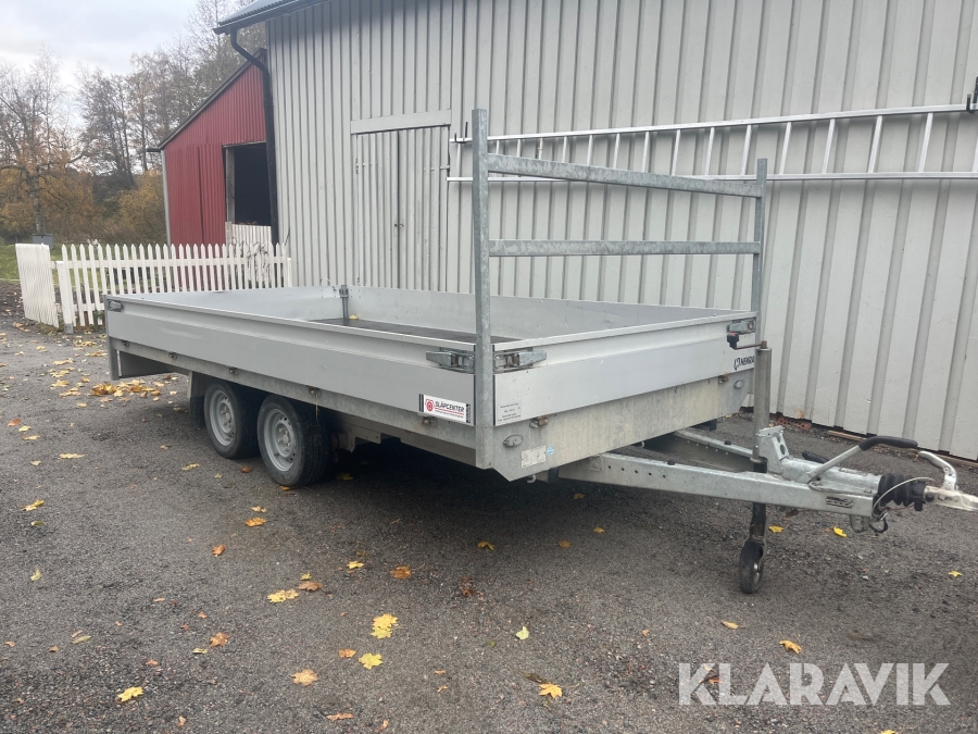 Personbilssläp boggie Henra 2700