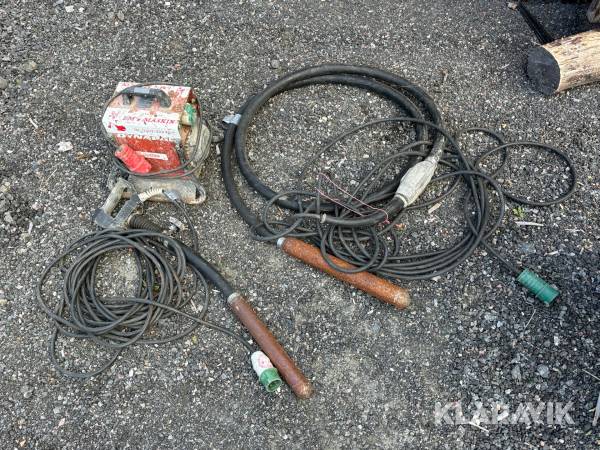 Betongvibratorer med omvandlare