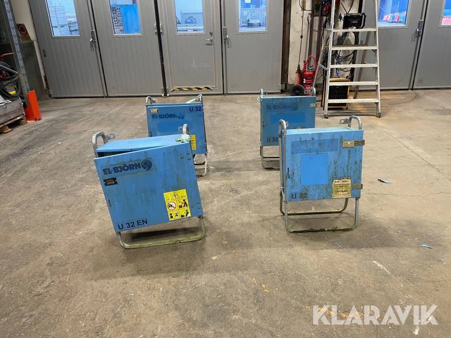 Undercentraler 32A El-Björn U 32//631-3, U 32//631-21