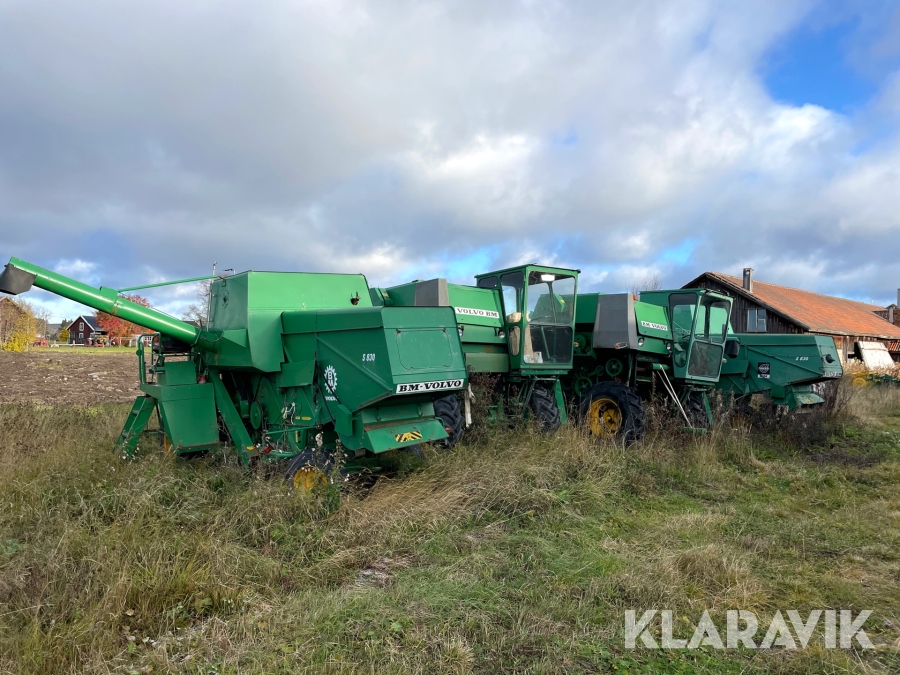 Skördetröskor Volvo BM S830 4st