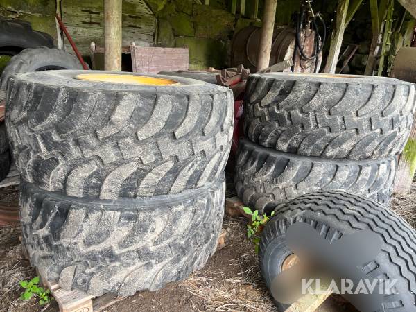 Entreprenadhjul 600/65R23