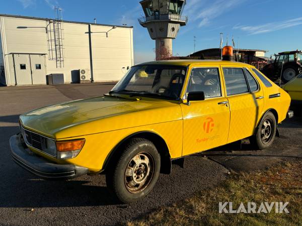 Friktionmätningsbil Saab 99 GL