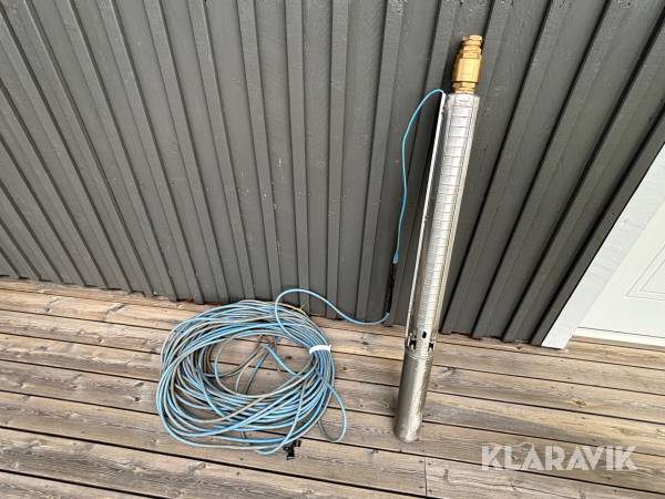 Djupvattenpump Scandia pumps Emtek SSP4” Baspaket 65m D-24