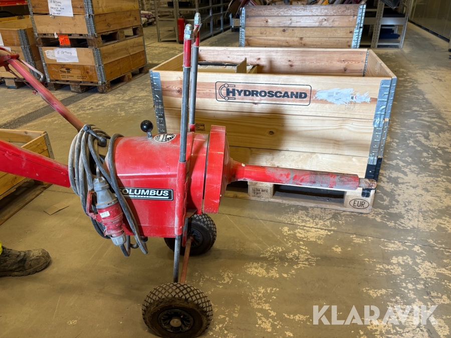 Hjulmuttersnurra Columbus