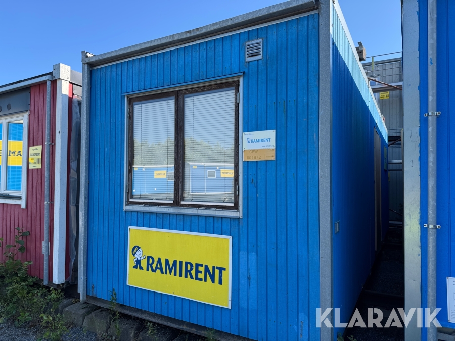 Kontorsmodul med pentry & toalett Moelven K21M4WP