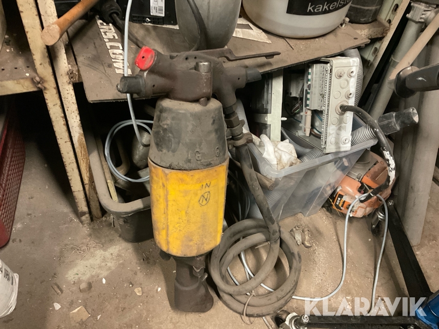 Bergborrmaskin luftdriven