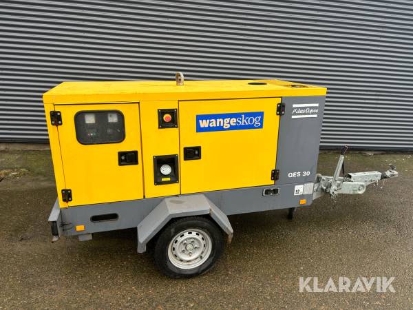 Generator / Elverk Atlas Copco QES 30