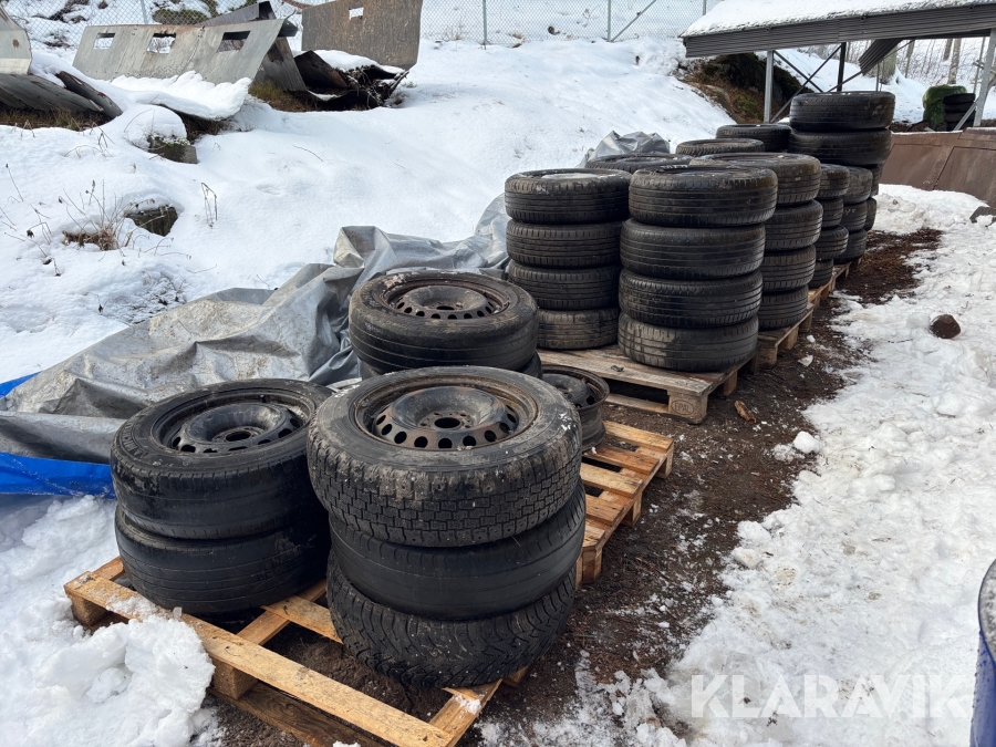 Stort Parti med diverse däck