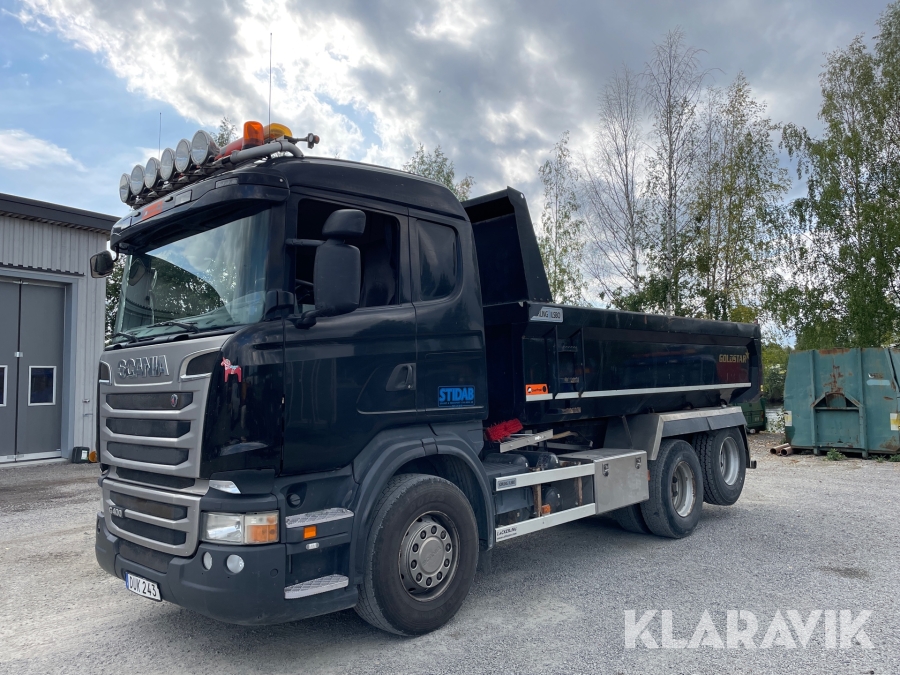 Tippbil Scania G400