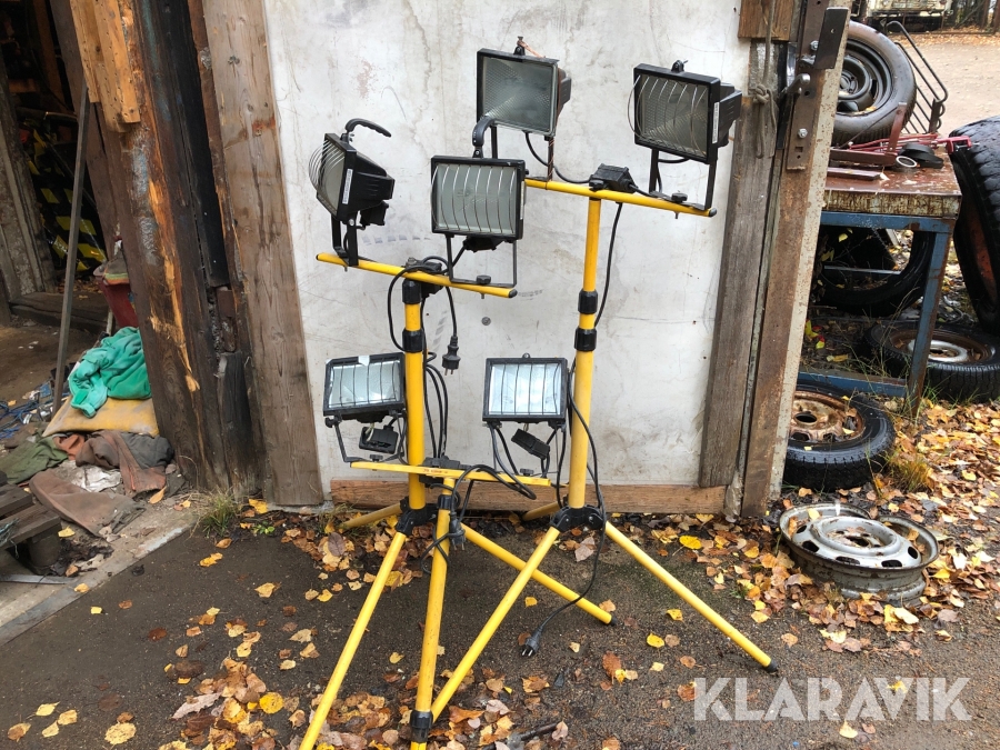 Halogenstrålkastare 500w