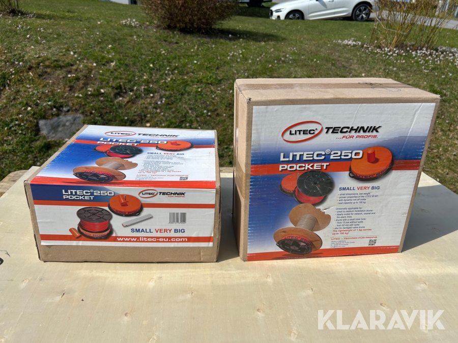 Kabelvinda Litec 250 pocket 2 st