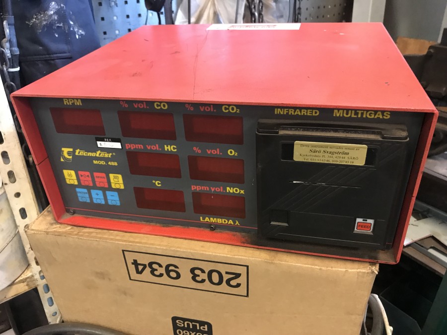 Avgasmätare HC-mätare