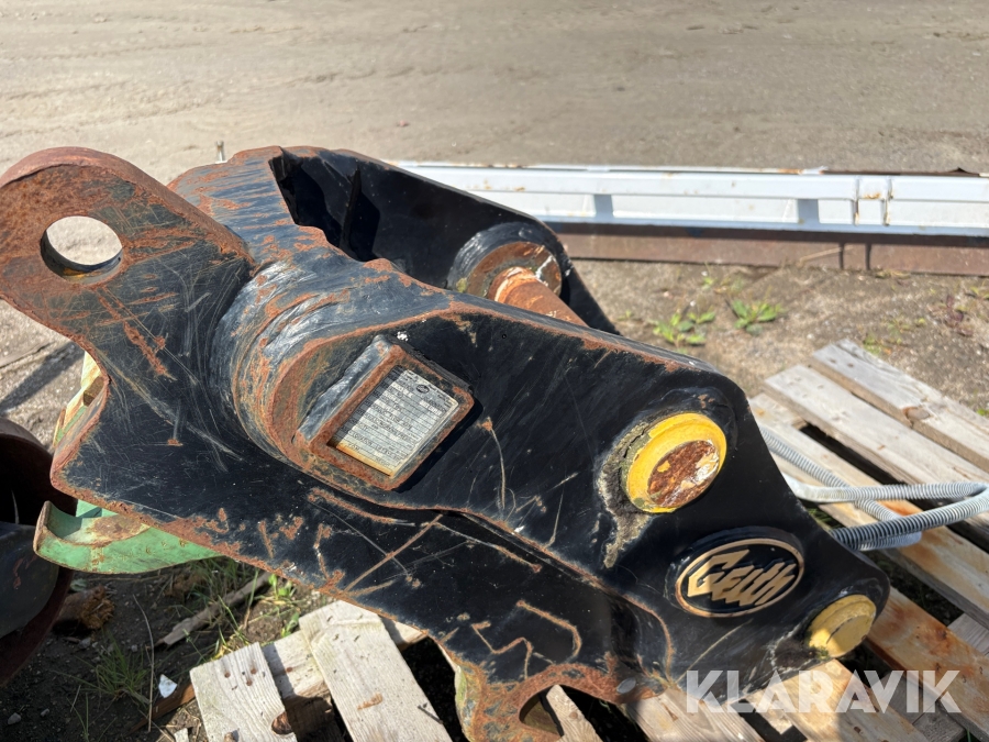 Hydrauliskt snabbfäste Geith QC60H2G3-88-NC