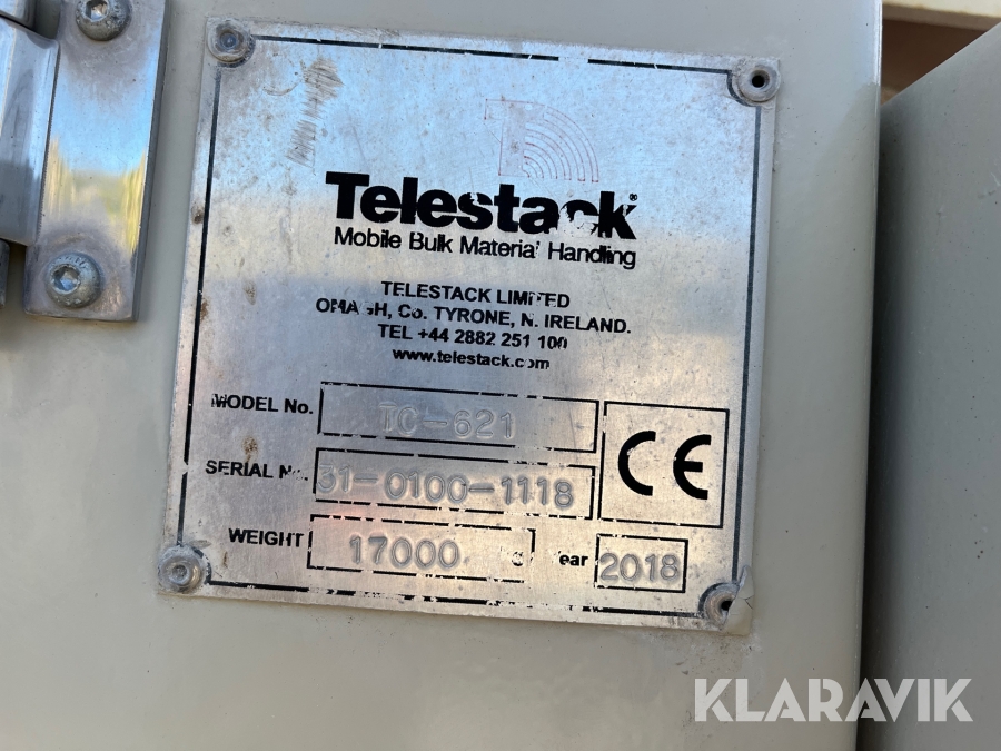 Stackläggare Telestack TC621 runtomsvängande