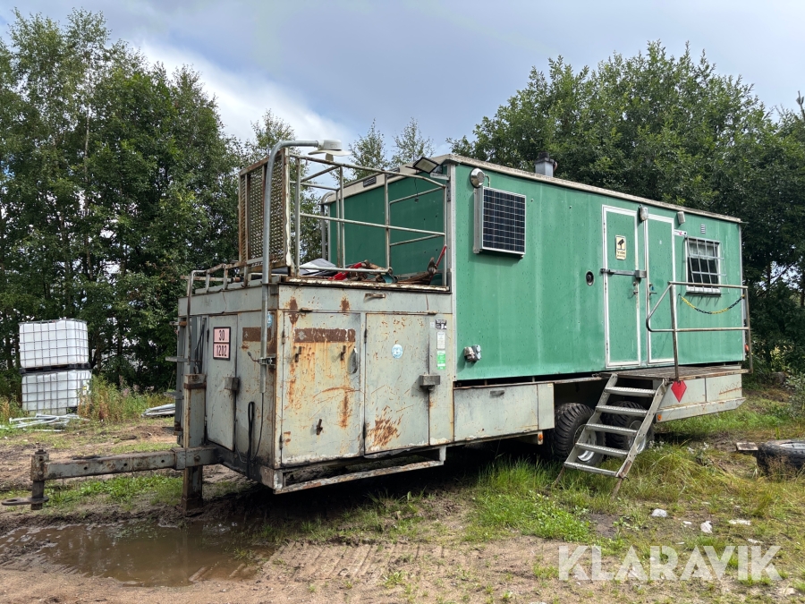 Depåvagn Lyckselevagn med underrede Eklunds svets