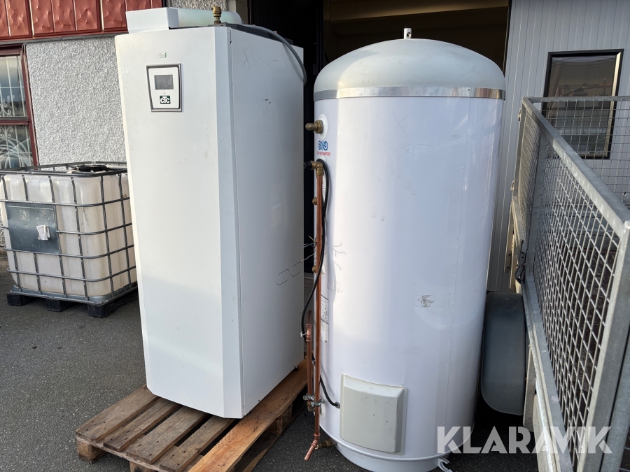 Värmepump CTC GSI 12 och Ackumulatortank