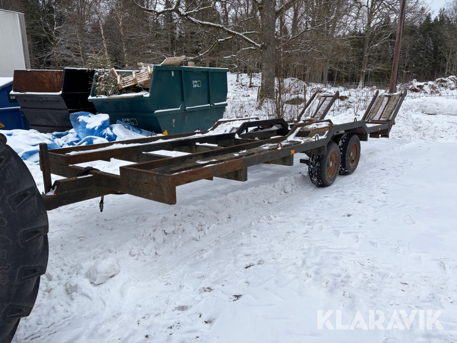 Maskintransporttrailer