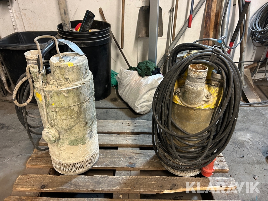 Pumpar Atlas Copco Weda Line D50H 2 st