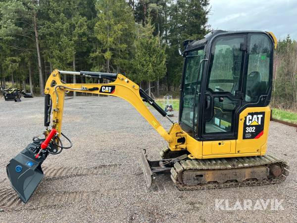 Grävmaskin Cat 302 CR