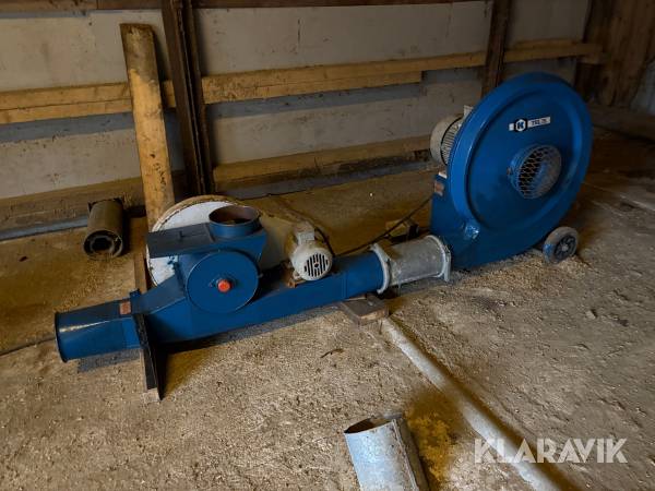 Spanmålsfläkt Kongskilde TRL 75 med tillbehör