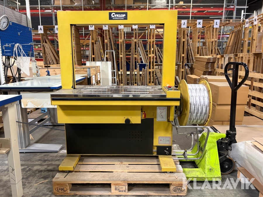 Automatisk bandningsmaskin Strapack SS-80 Cyklop