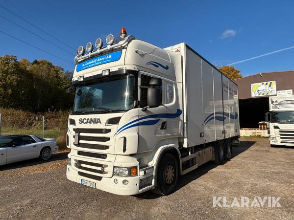 Skåpbil Scania R560 V8