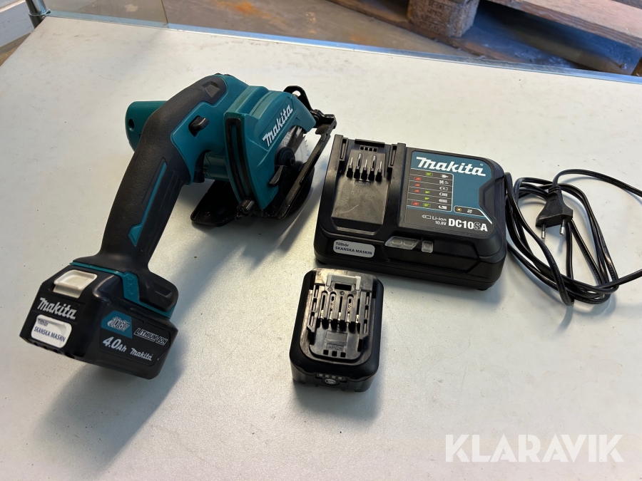 Cirkelsåg Makita HS301D 85 mm batteri