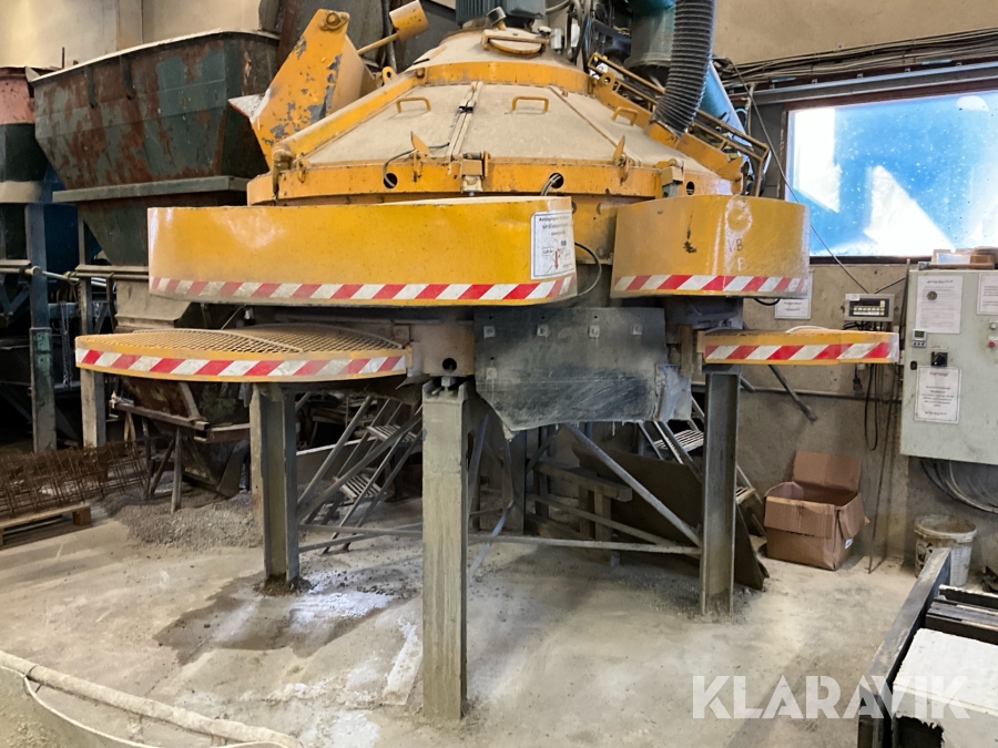 Betongblandare Harup Mixer 1125/750