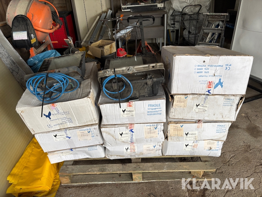 Fasadbelysning Kingfischer 10 st