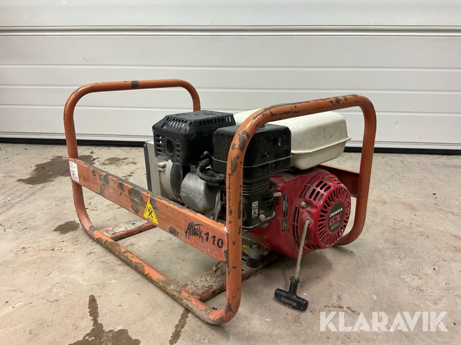 Bensindrivet elverk Attack 110