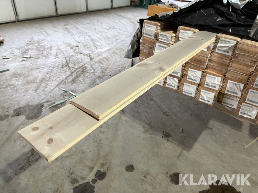 Innerpanel/slätspont tindergrå 13x120 