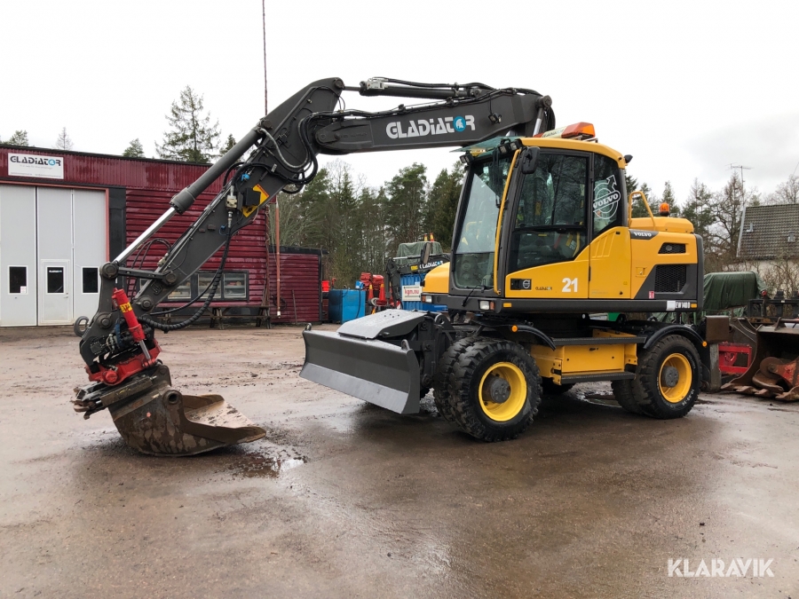 Hjulgrävare Volvo Ew 140 D 