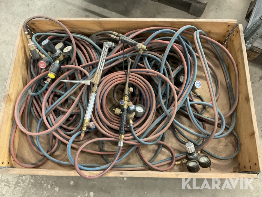 Gasklockor / skärmunstycken AGA/Gasiq/ESAB parti