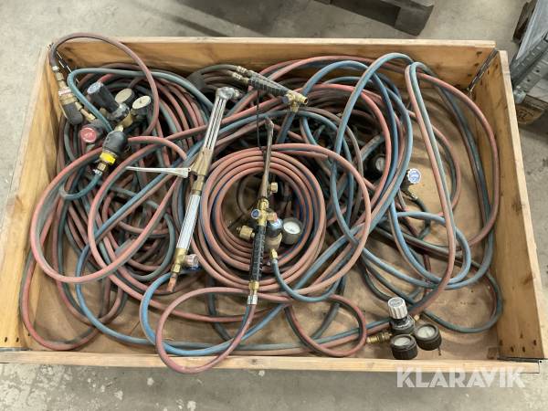 Gasklockor / skärmunstycken AGA/Gasiq/ESAB parti