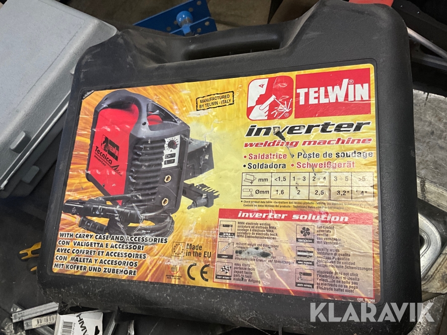 Svets Telwin Tecnica 164, Luleå, Klaravik auktioner